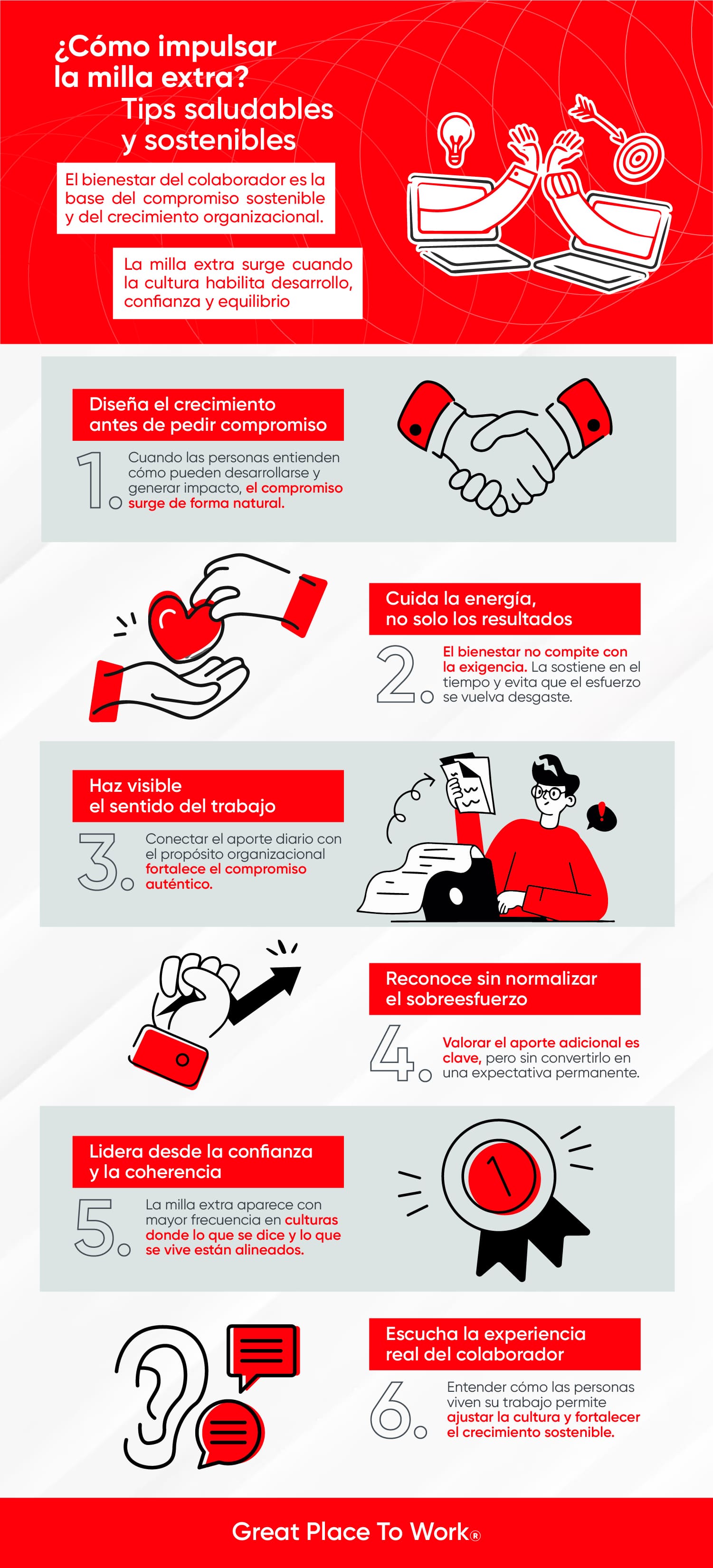 ¿Puede la Milla Extra marcar la diferencia en la carrera profesional? | Great Place To Work®