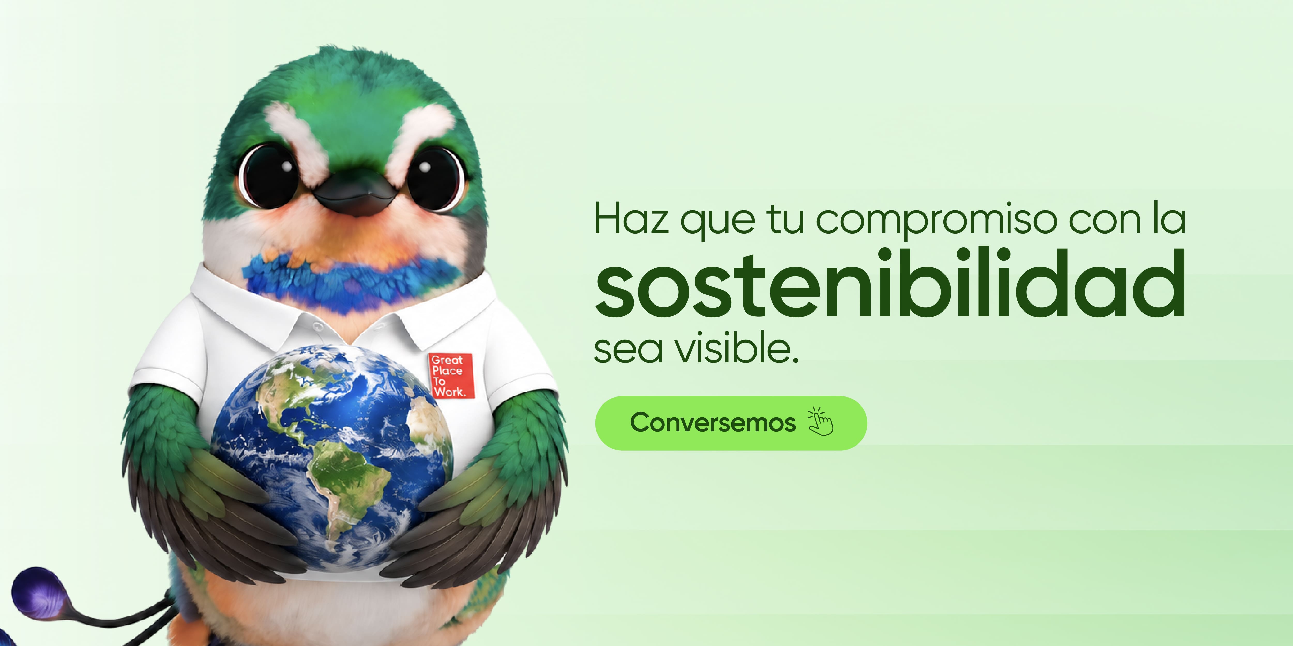 Haz que tu compromiso con la sostenibilidad sea visible | Great Place To Work®