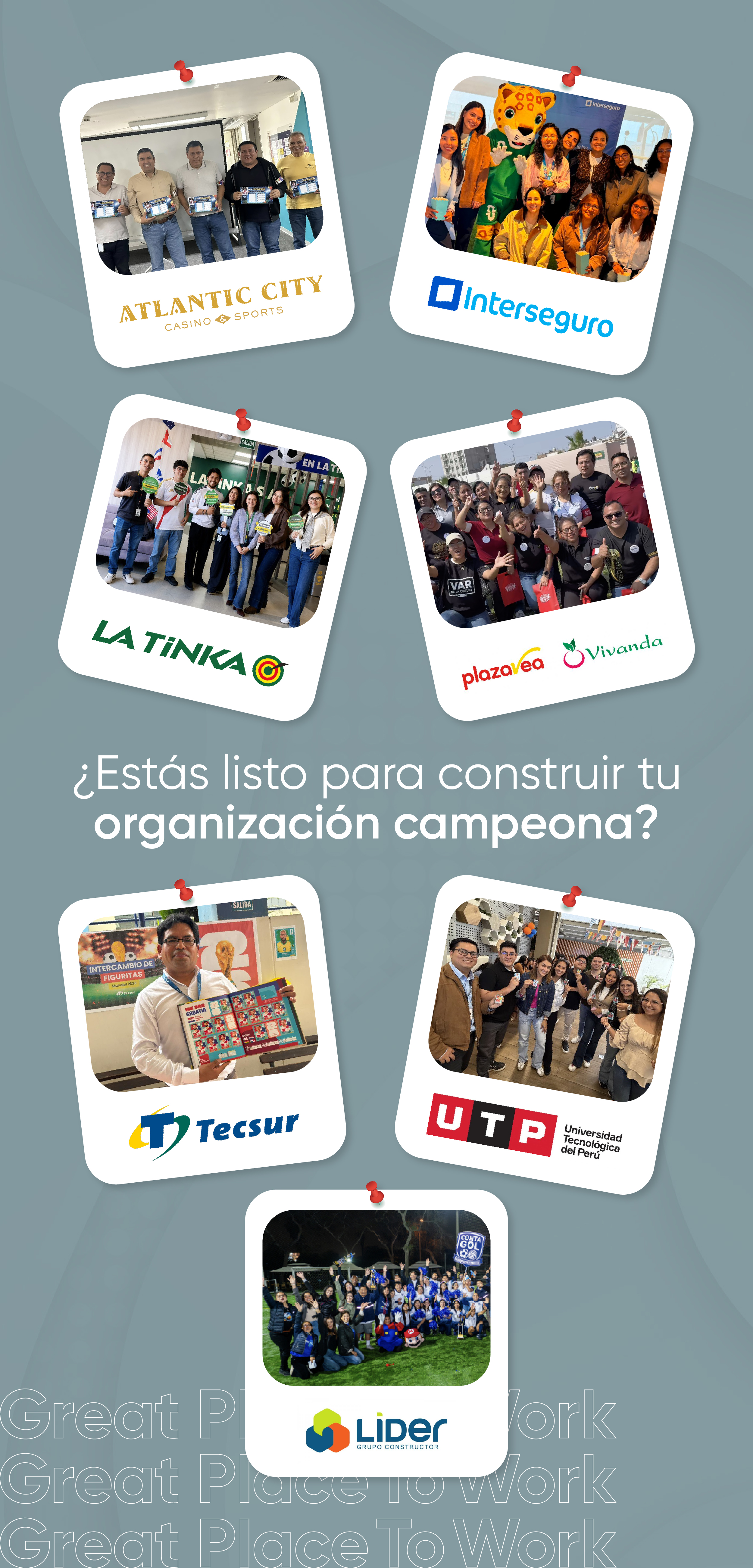 ¿Estás listo para construir tu organización campeona? | GPTW Perú