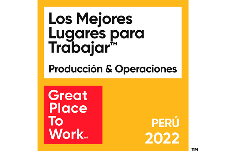 Mejores organizaciones para trabajar Producción & Operaciones 2022